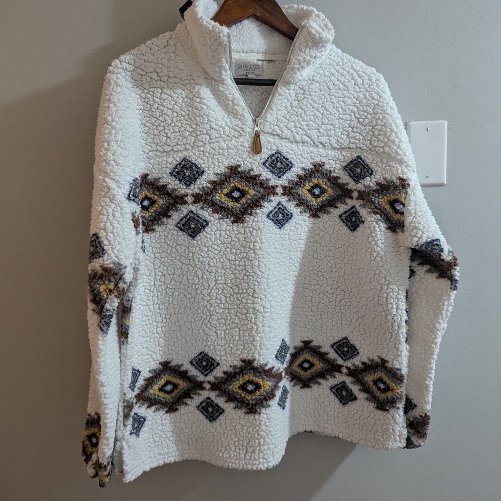Warm & Cozy Pullover Womens Size Large